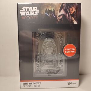 Star Wars The Acolyte Ingot Metal Card Official Disney Collectible Figurine